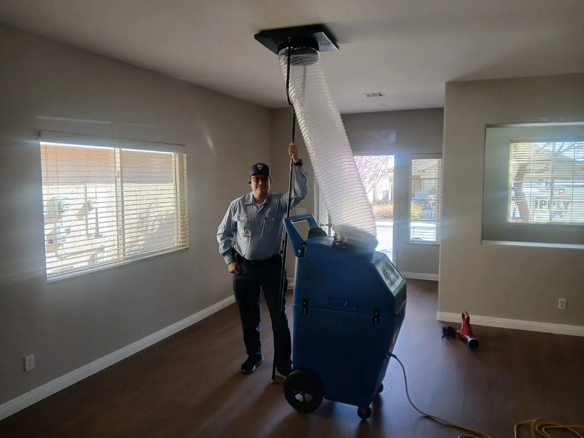 Professional Dryer Vent Cleaning work inside a Massena home